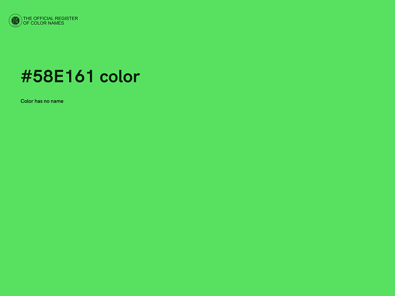 #58E161 color image