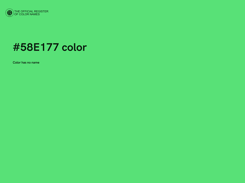 #58E177 color image