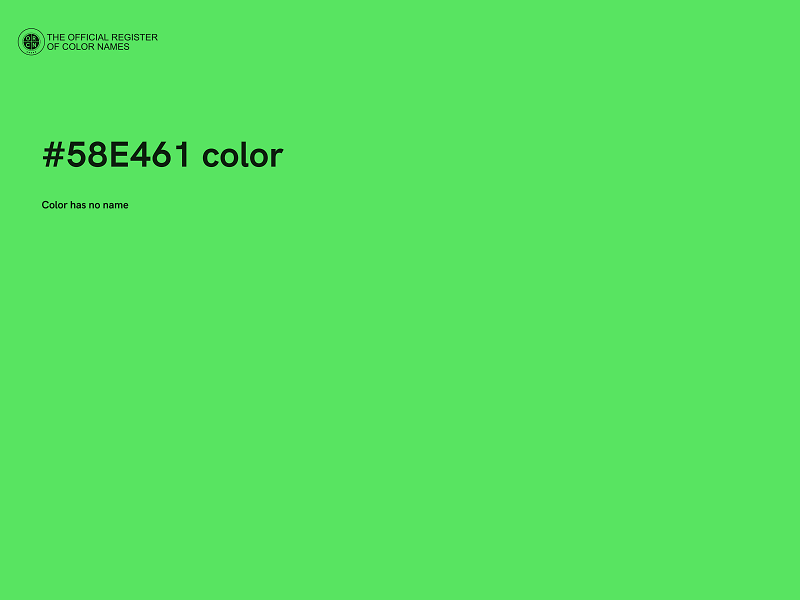 #58E461 color image