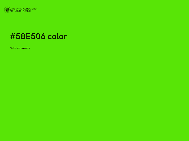 #58E506 color image