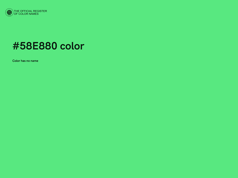 #58E880 color image