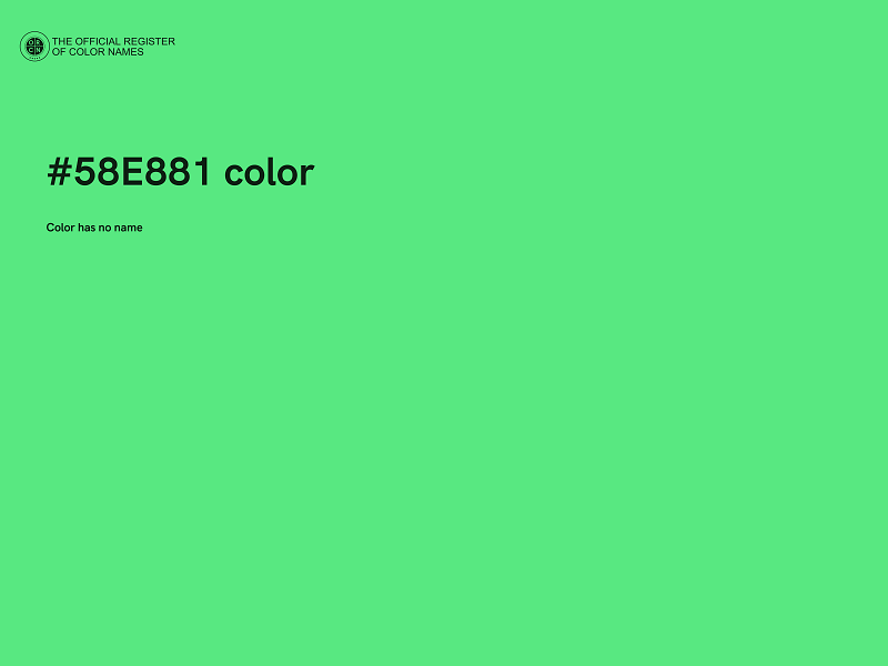 #58E881 color image