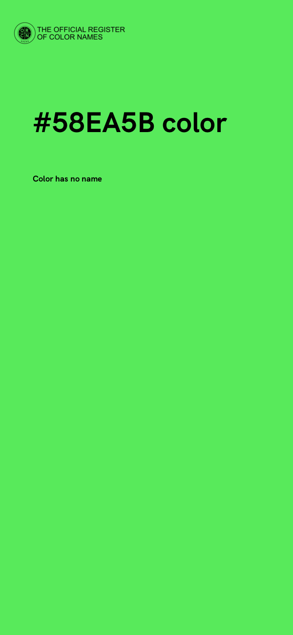 #58EA5B color image