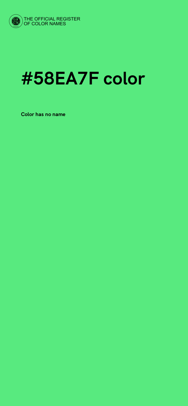 #58EA7F color image