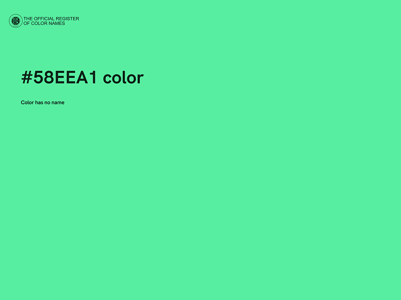 #58EEA1 color image