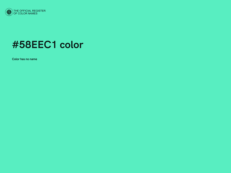 #58EEC1 color image