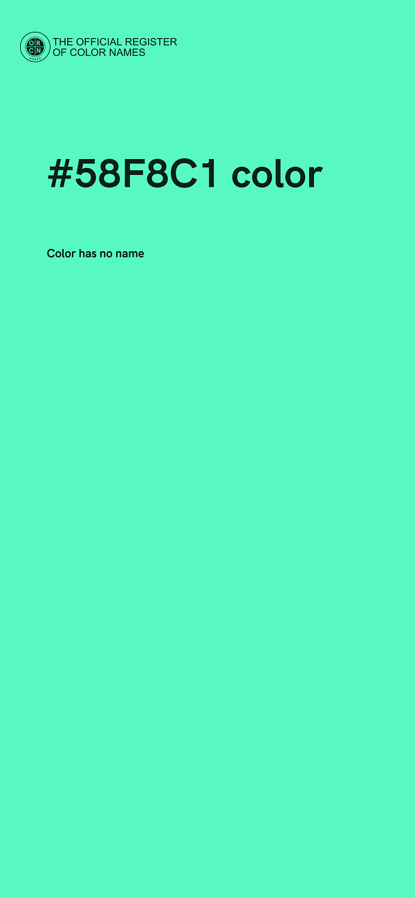 #58F8C1 color image