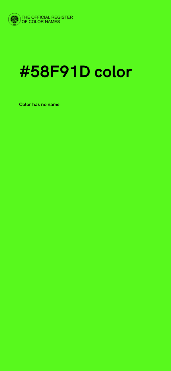 #58F91D color image