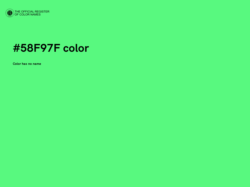 #58F97F color image