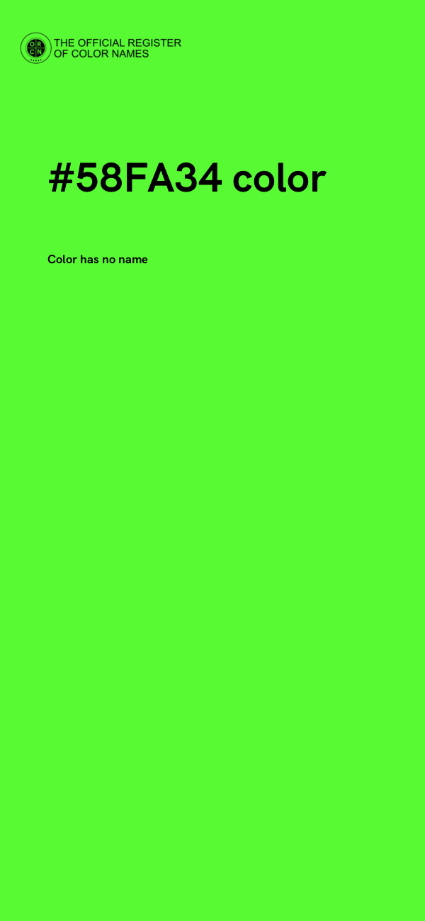 #58FA34 color image