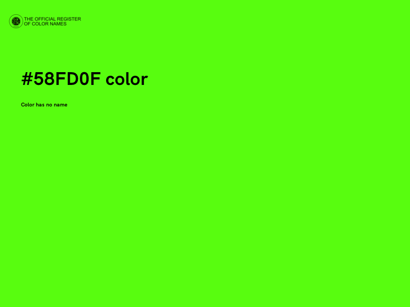 #58FD0F color image