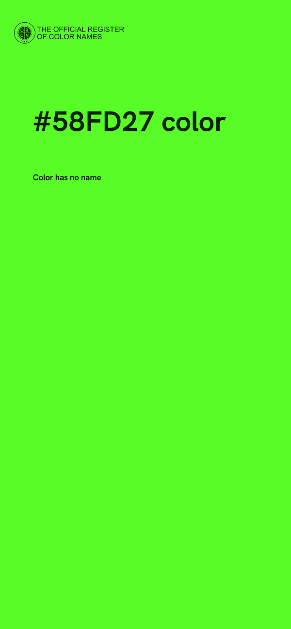 #58FD27 color image