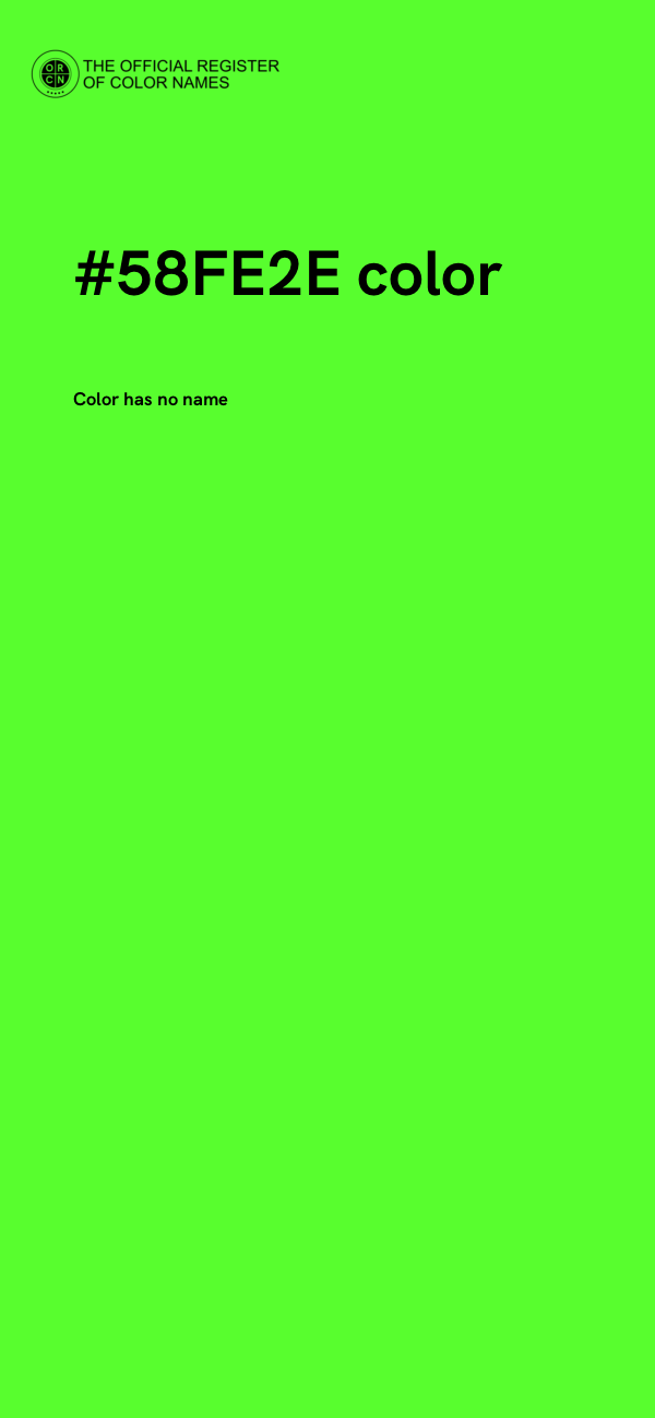 #58FE2E color image