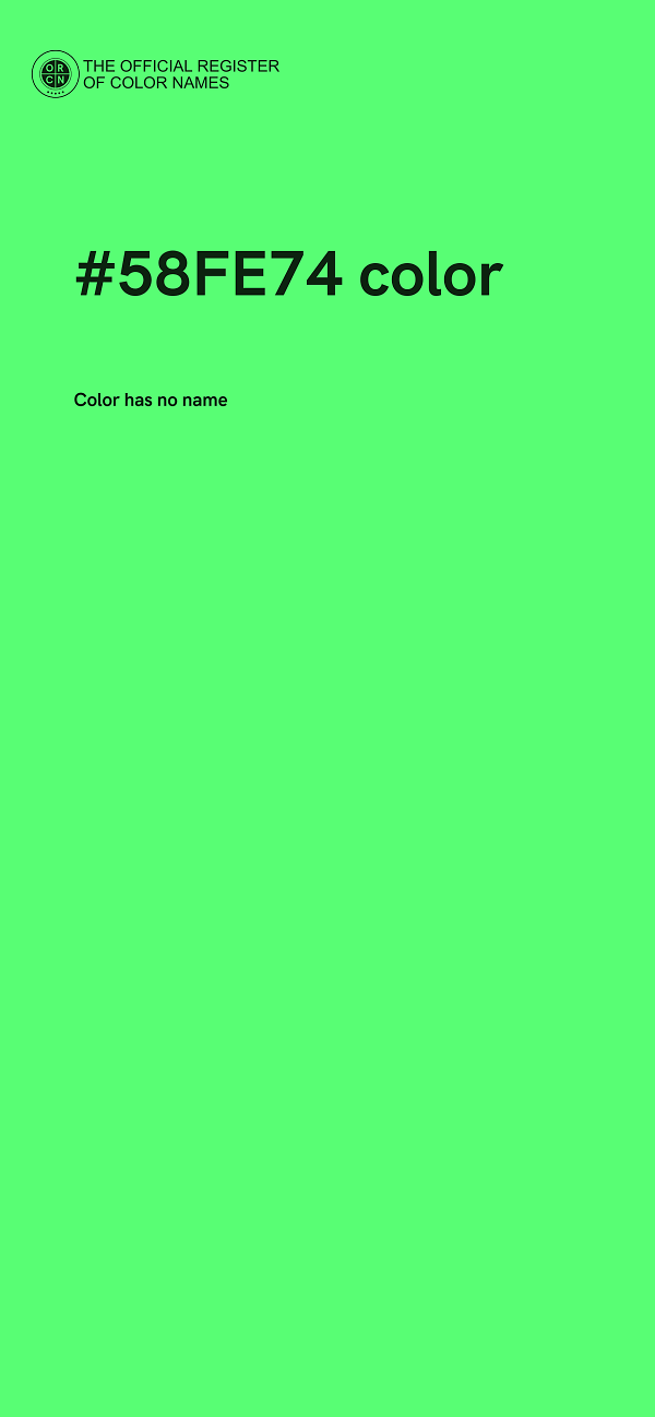 #58FE74 color image