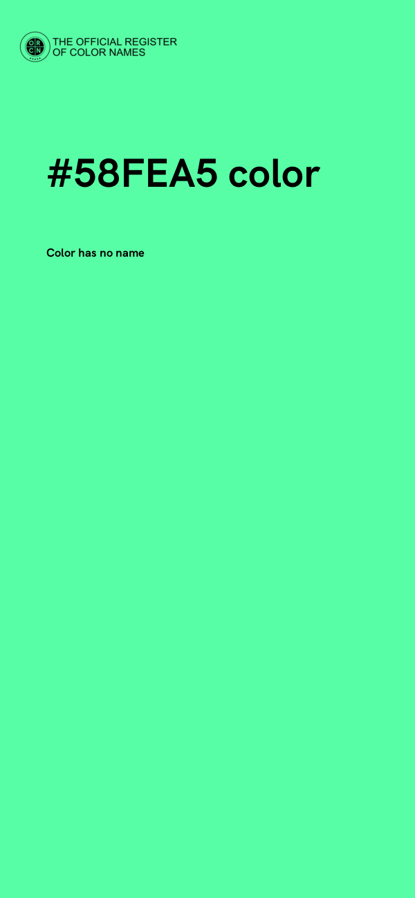 #58FEA5 color image