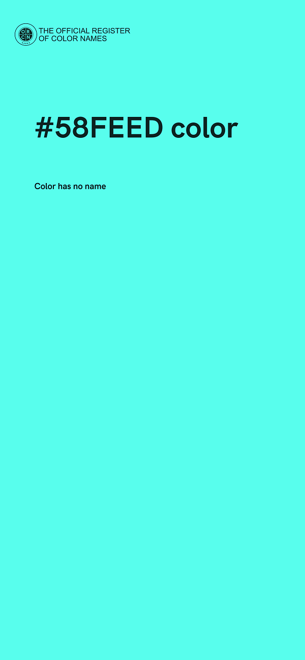 #58FEED color image