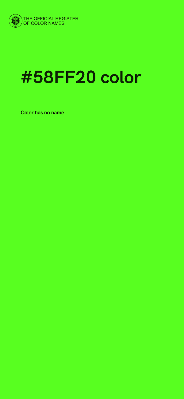 #58FF20 color image