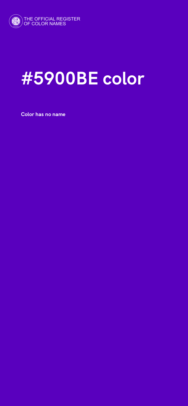 #5900BE color image