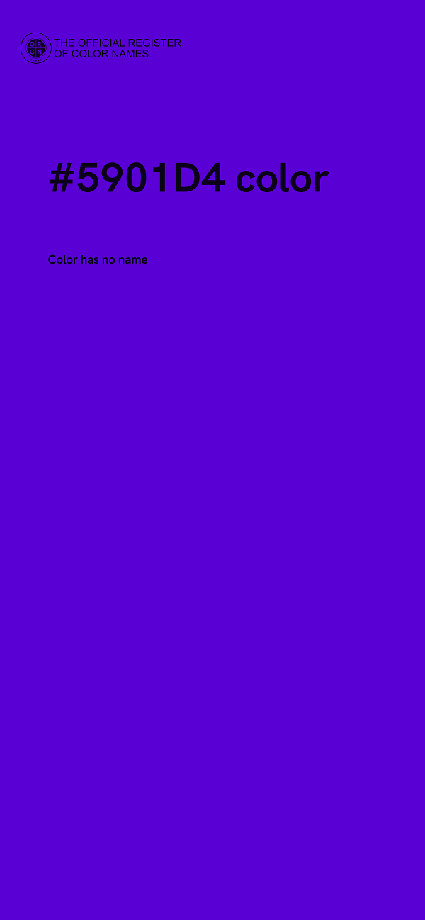 #5901D4 color image