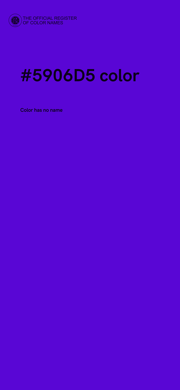 #5906D5 color image