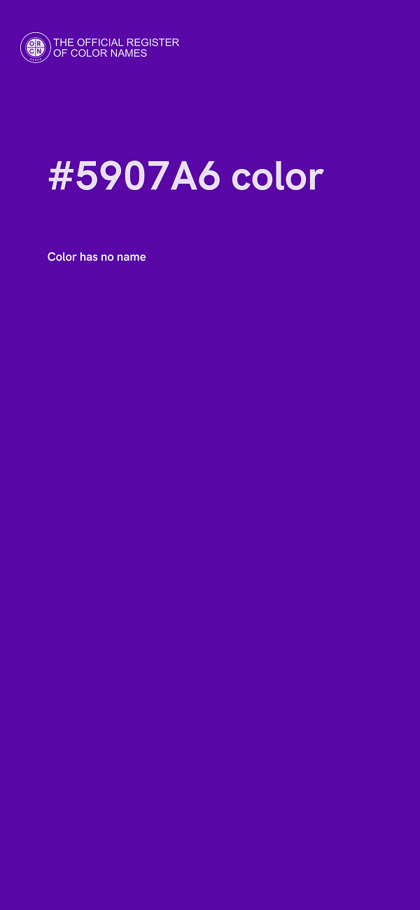 #5907A6 color image