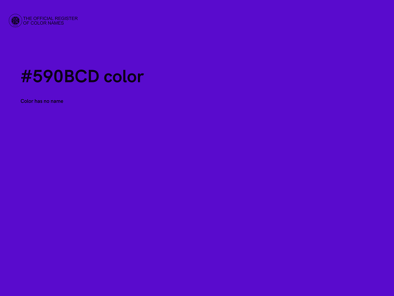 #590BCD color image