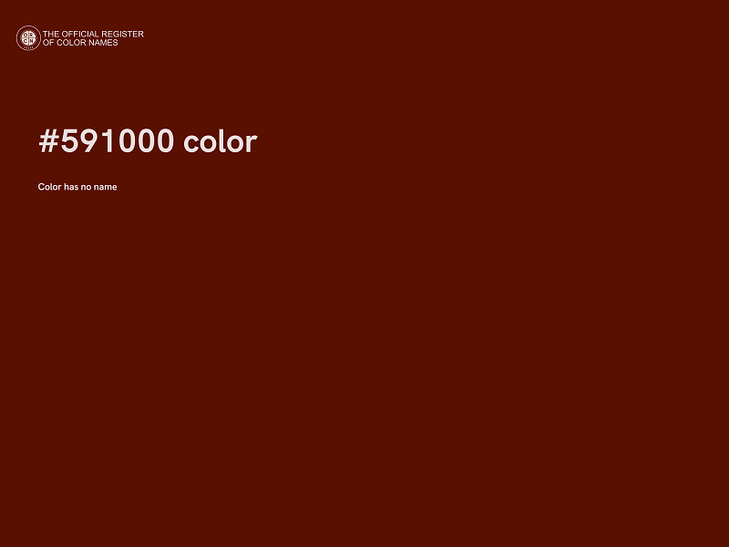 #591000 color image