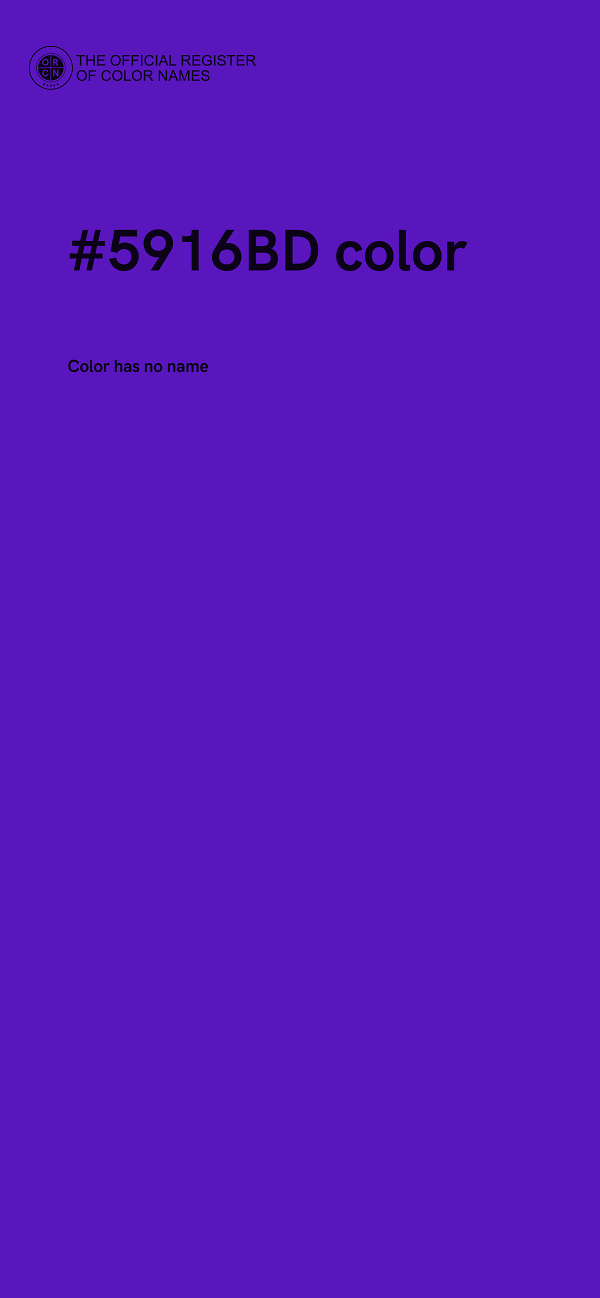 #5916BD color image