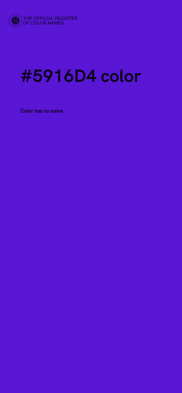 #5916D4 color image