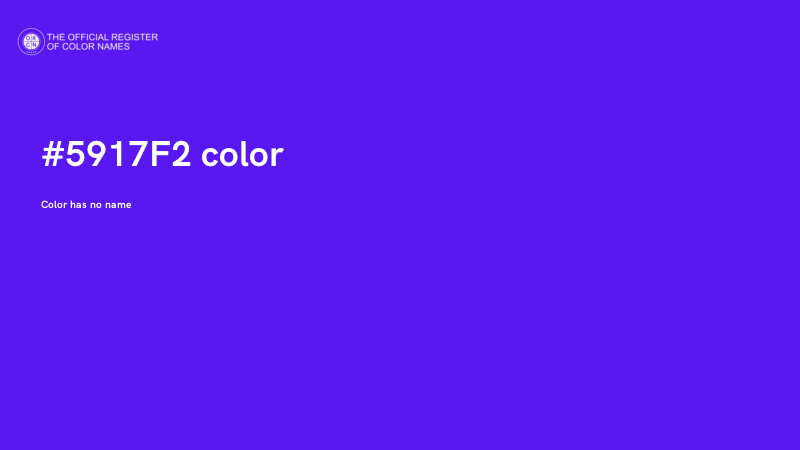 #5917F2 color image