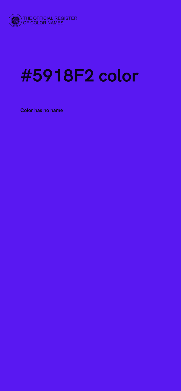 #5918F2 color image