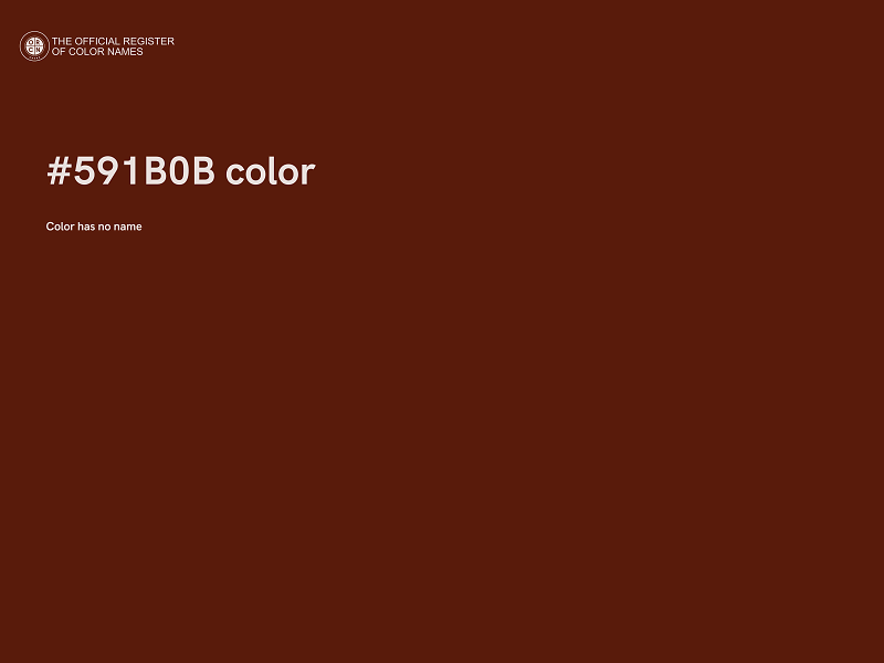 #591B0B color image