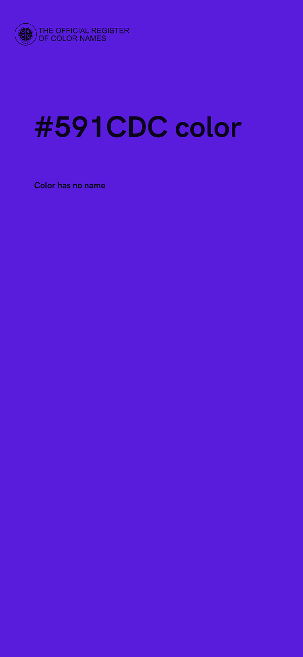 #591CDC color image