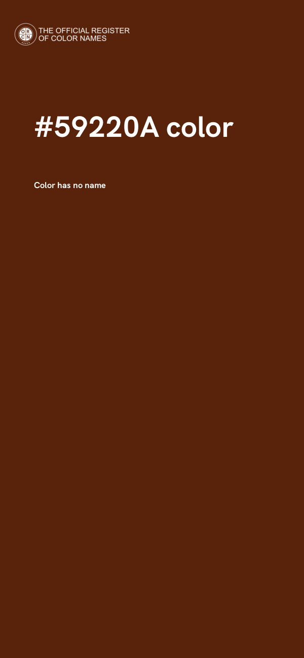 #59220A color image
