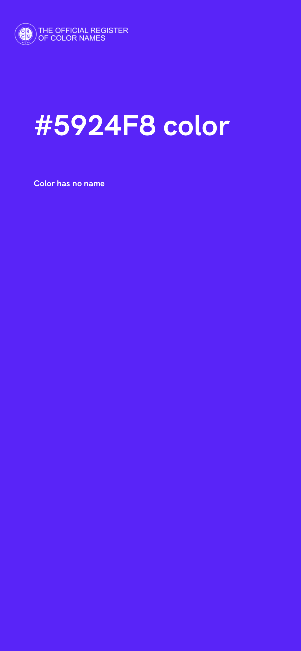 #5924F8 color image