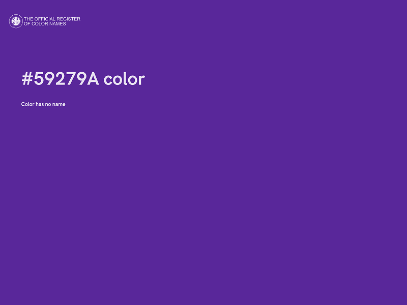 #59279A color image