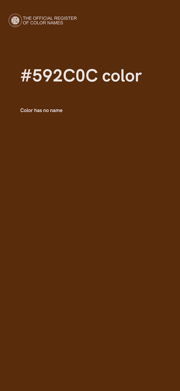 #592C0C color image