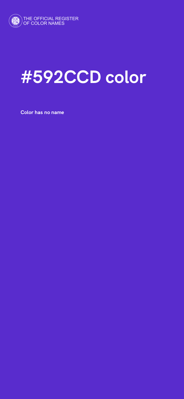 #592CCD color image