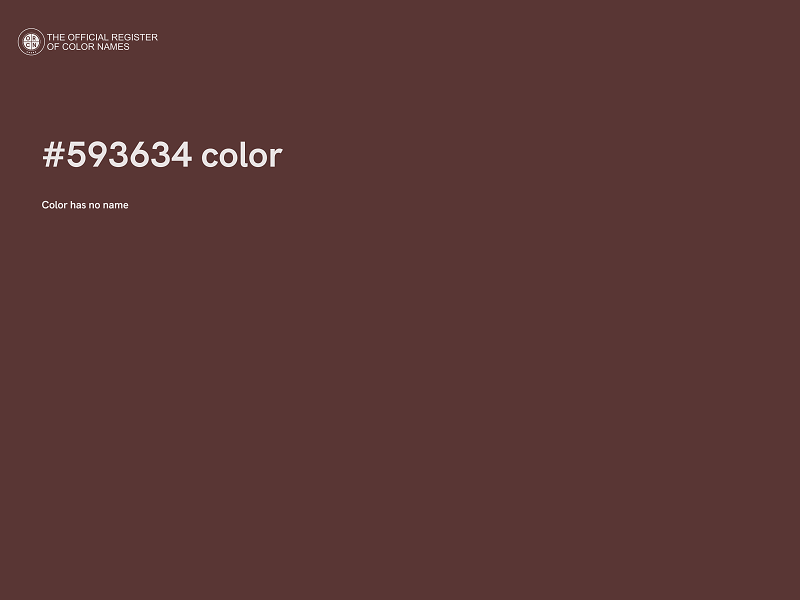 #593634 color image