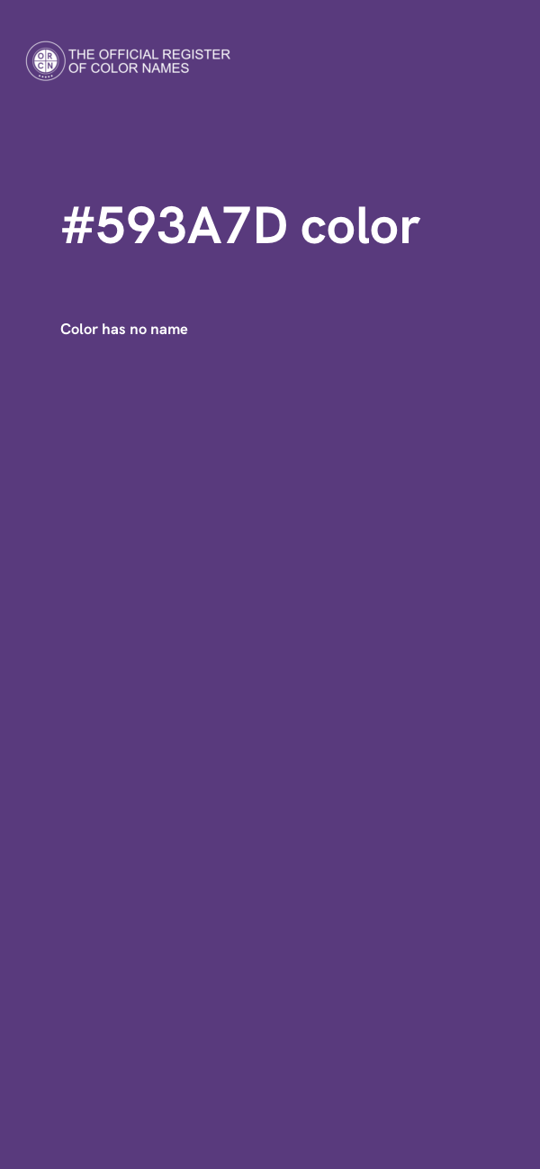 #593A7D color image