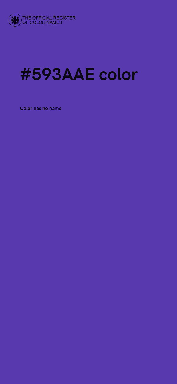 #593AAE color image