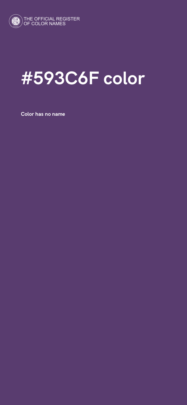 #593C6F color image