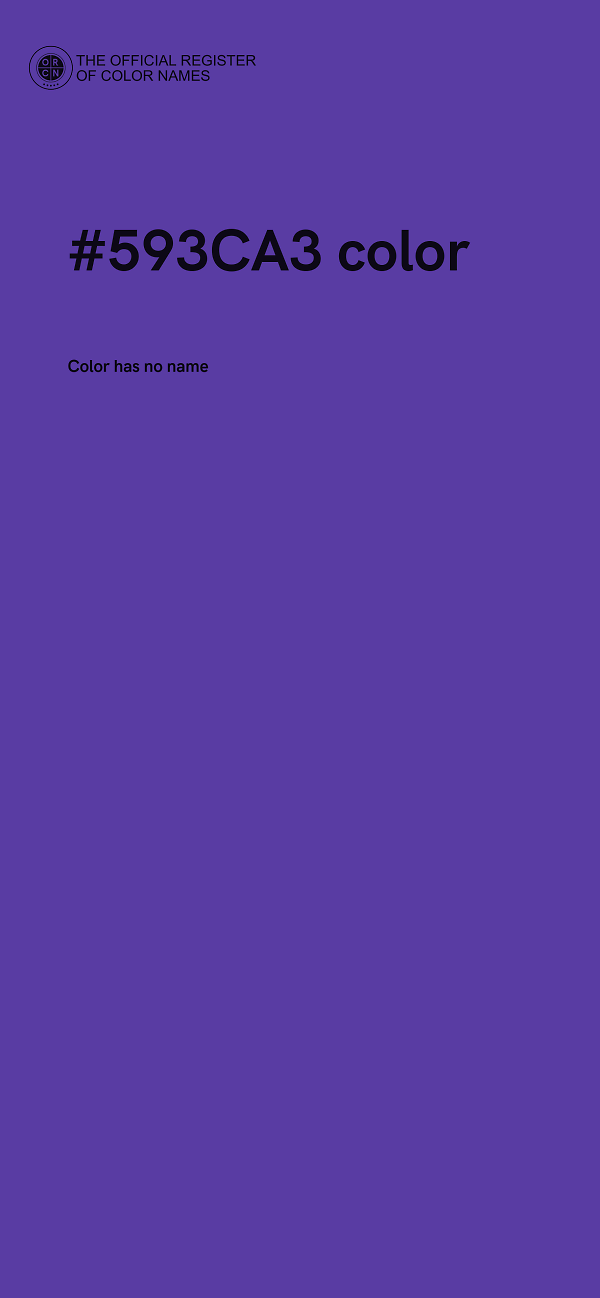 #593CA3 color image