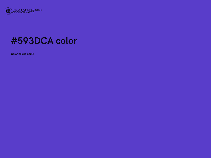 #593DCA color image