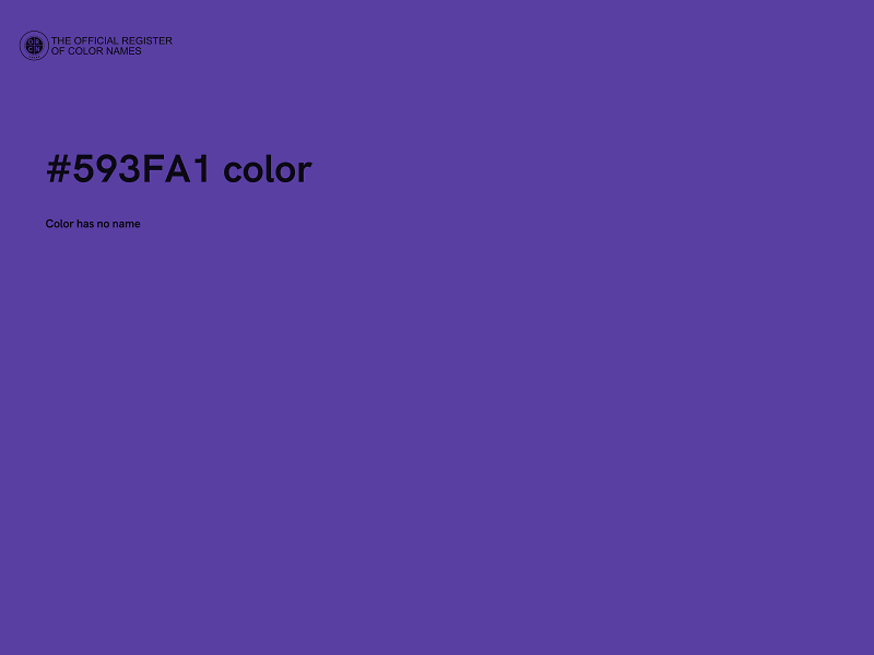 #593FA1 color image