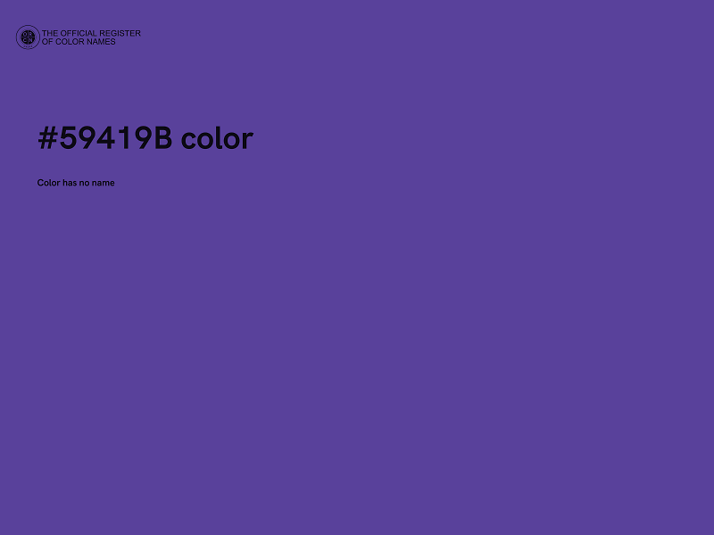 #59419B color image