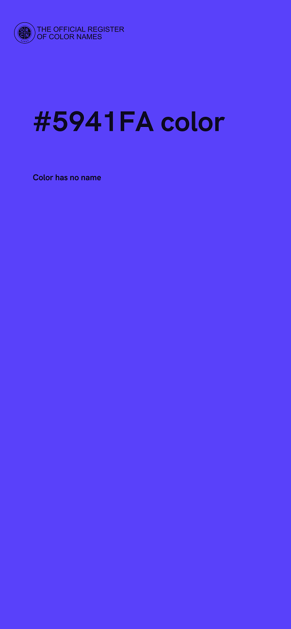#5941FA color image