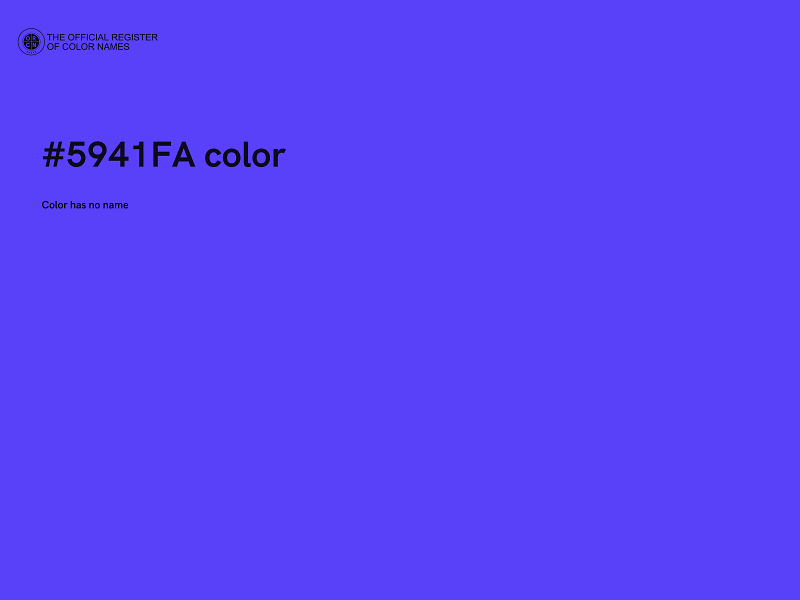 #5941FA color image