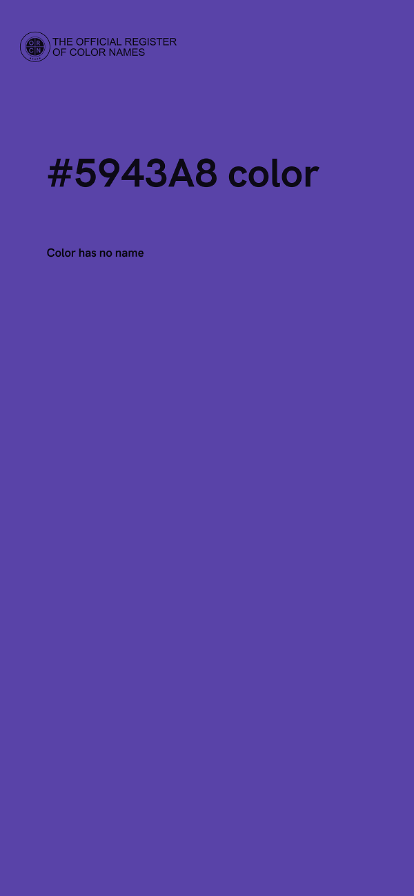 #5943A8 color image