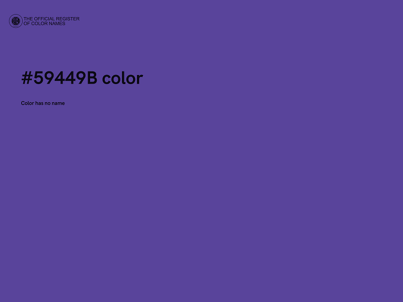 #59449B color image